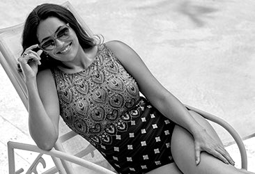 Long Torso one piece swimsuit by Longitude