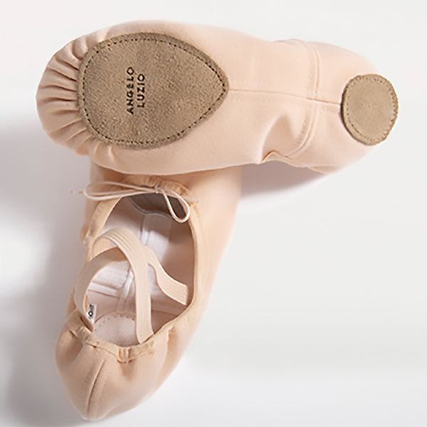Split-Sole Canvas Ballet Slipper for Kids (246C)