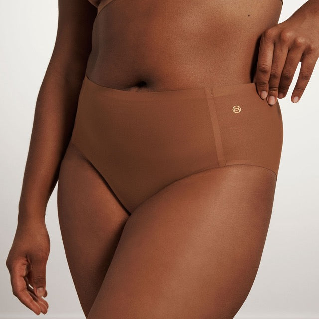 High Waist Bikini Brief by Evelyn & Bobbie