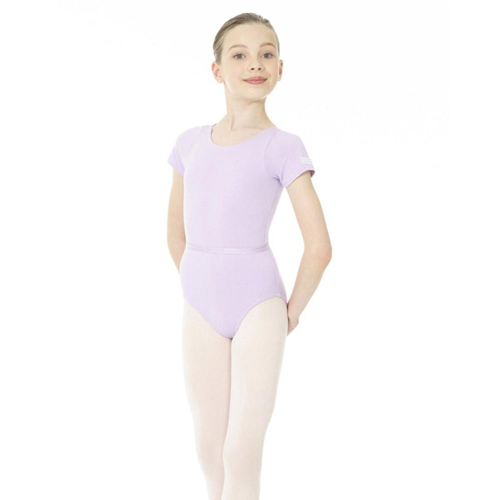 Short Sleeve Cotton Leotard for Kids (1635C)