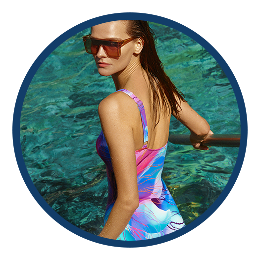 Designer swimsuit by Gottex 