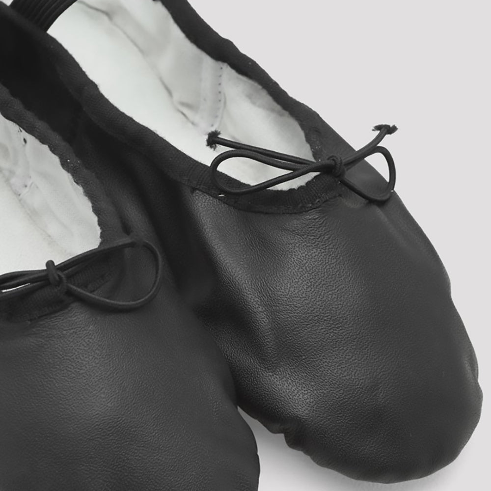 Bloch Full-Sole Leather Ballet Slipper in Black (205L)