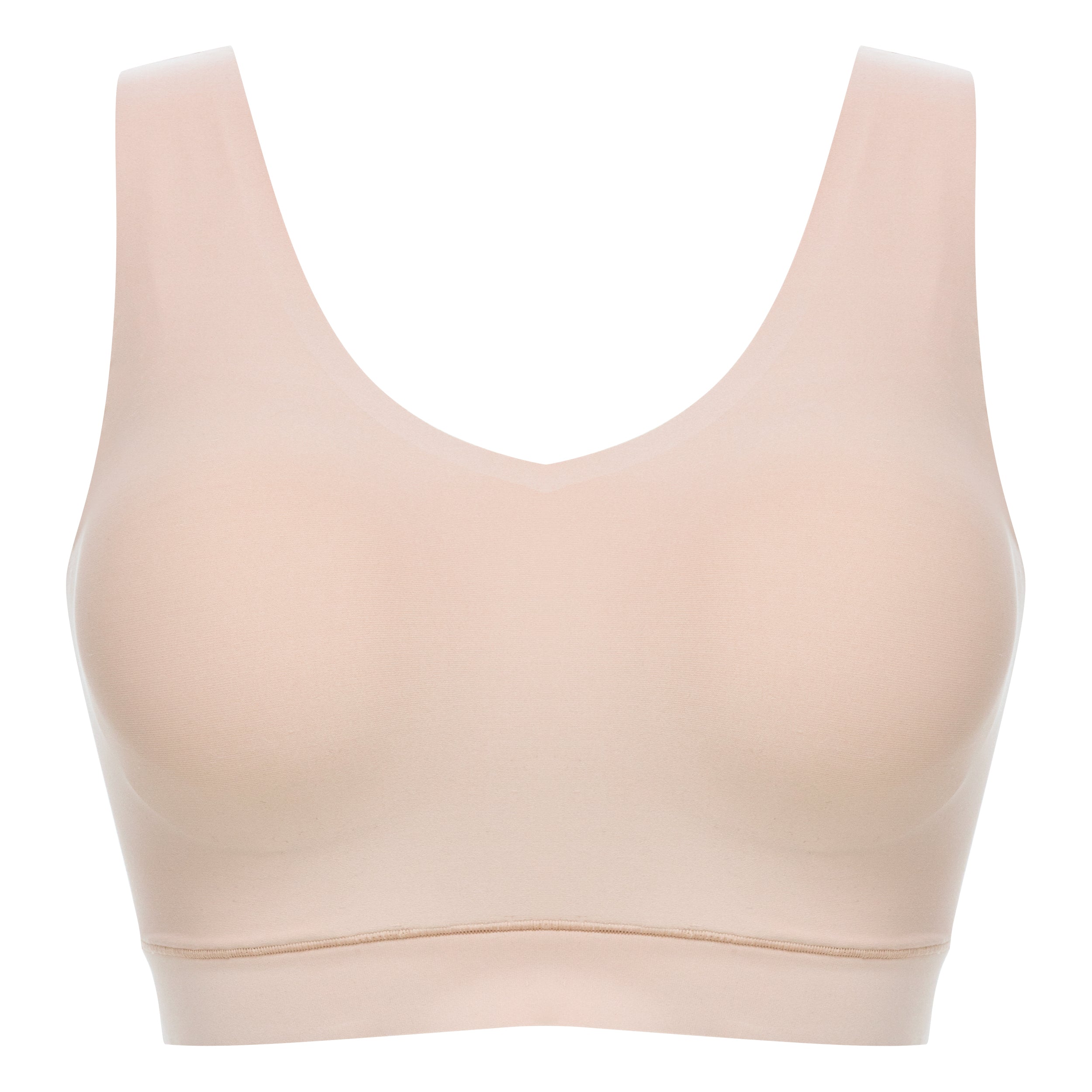 Cuddl Duds Smooth Micro Scoop Neck Wirefree Bra~X-Large~A463940